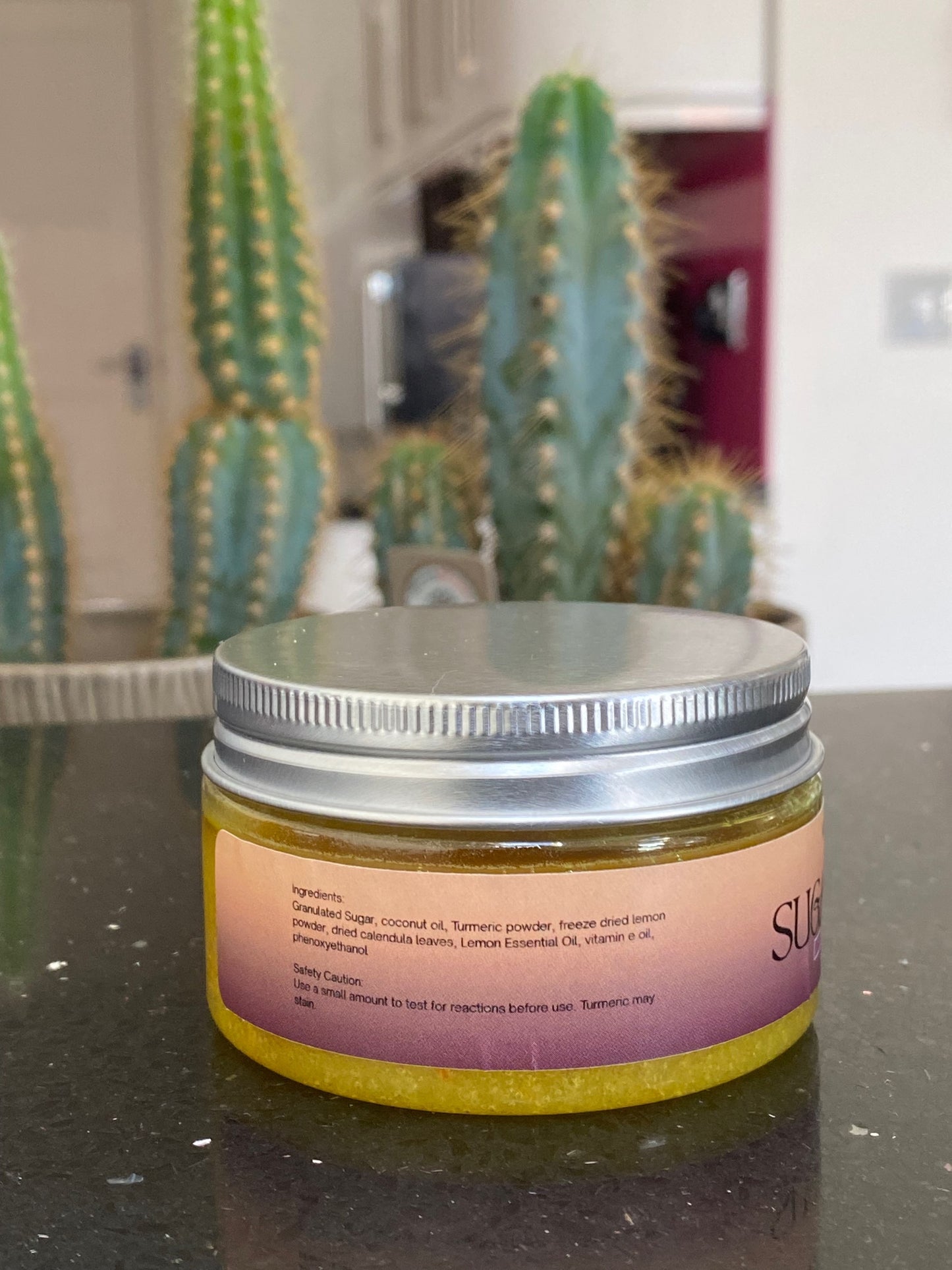 Lemon and Turmeric Sugar Scrub image 3