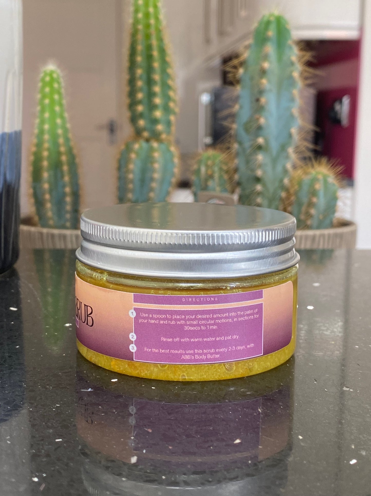 Lemon and Turmeric Sugar Scrub image 2