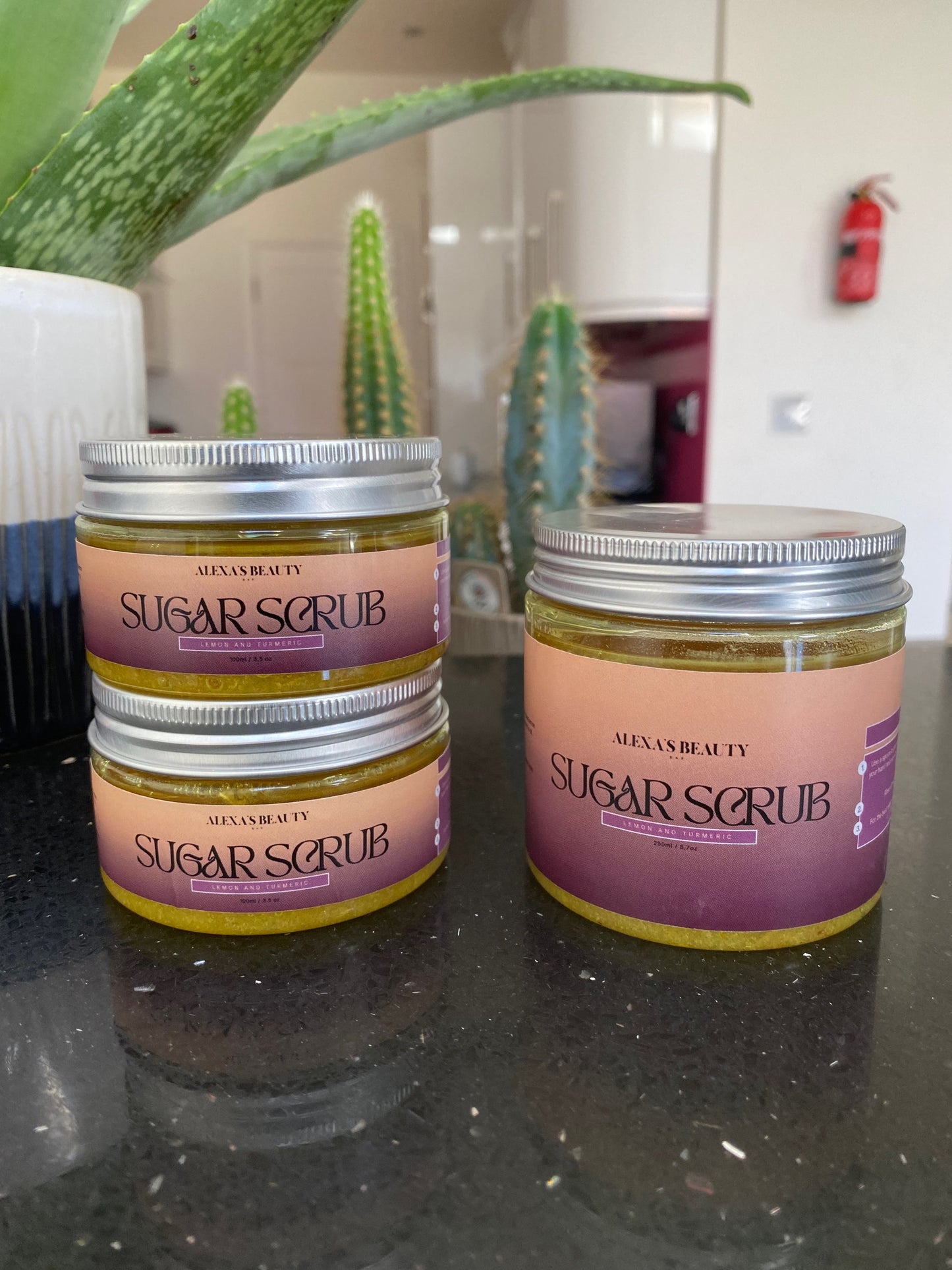 Lemon and Turmeric Sugar Scrub image 5