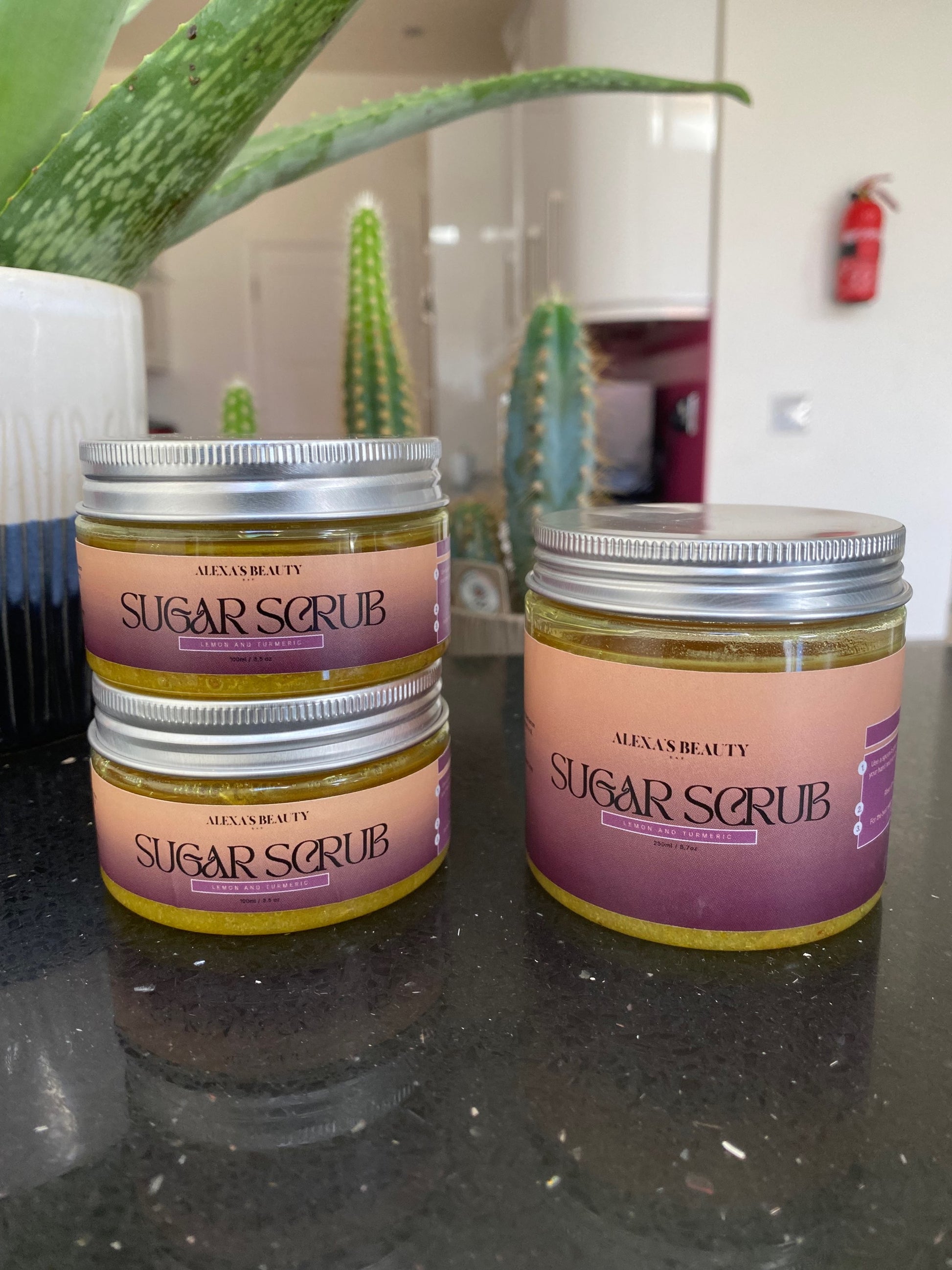 Lemon and Turmeric Sugar Scrub image 5